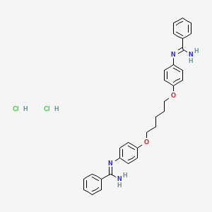 molecular formula C31H34Cl2N4O2 B6356395 PA-6 dihydrochloride CAS No. 1199627-07-0