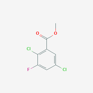 molecular formula C8H5Cl2FO2 B6356523 Methyl 2,5-dichloro-3-fluorobenzoate CAS No. 1538964-46-3