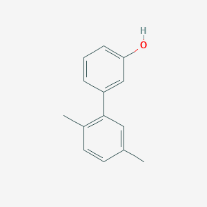molecular formula C14H14O B6356704 3-(2,5-Dimethylphenyl)phenol;  95% CAS No. 1177232-47-1
