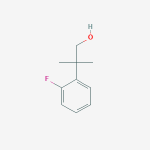 2-(2-Fluoro-phenyl)-2-methyl-propan-1-ol