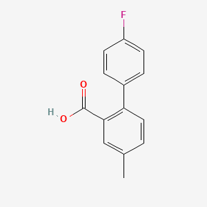 2-(4-Fluorophenyl)-5-methylbenzoic acid, 95%