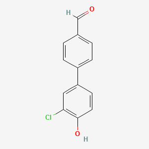 2-Chloro-4-(4-formylphenyl)phenol, 95%