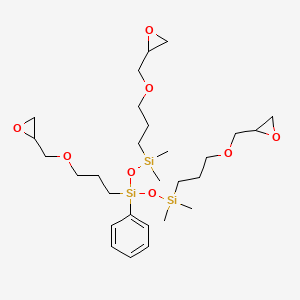 Tris(glycidoxypropyldimethylsiloxy)phenylsilane, 95%
