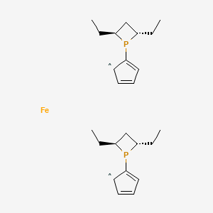 (-)-1,1'-Bis[(2S,4S)-2,4-diethylphosphotano)ferrocene, 95% (S,S)-Et-FerroTANE®