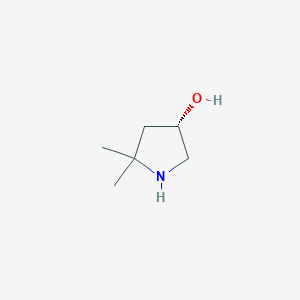 (3S)-5,5-Dimethylpyrrolidin-3-ol
