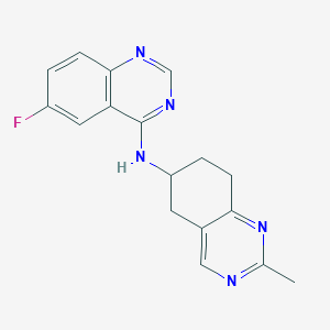 (6-Fluoro-quinazolin-4-yl)-(2-methyl-5,6,7,8-tetrahydro-quinazolin-6-yl)-amine, 95%