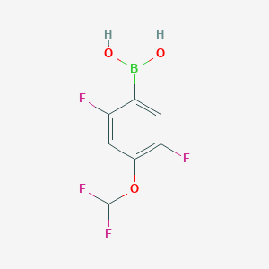 (4-(Difluoromethoxy)-2,5-difluorophenyl)boronic acid