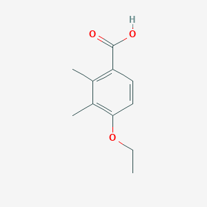 molecular formula C11H14O3 B6357268 4-Ethoxy-2,3-dimethylbenzoic acid CAS No. 1216009-33-4