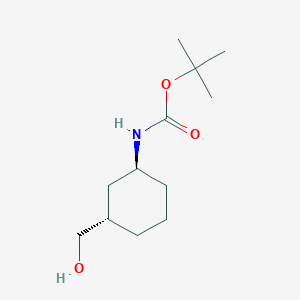 tert-Butyl N-[(1S,3S)-3-(hydroxymethyl)cyclohexyl]carbamate
