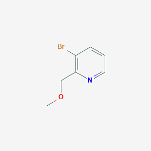 molecular formula C7H8BrNO B6357386 3-Bromo-2-(methoxymethyl)pyridine CAS No. 1616830-74-0