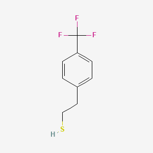 molecular formula C9H9F3S B6357434 2-(4-(Trifluoromethyl)phenyl)ethanethiol CAS No. 1267391-25-2