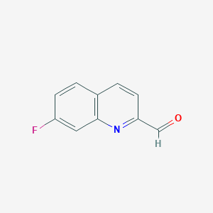 7-Fluoroquinoline-2-carbaldehyde