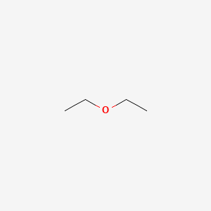 molecular formula C4H10O<br>C4H10O<br>(C2H5)2O<br>CH3CH2OCH2CH3 B6357516 Diethylether (Peptide Grade), 99% CAS No. 60-29-7