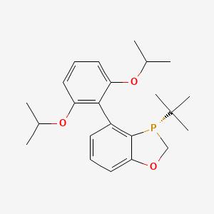 (S)-3-(tert-Butyl)-4-(2,6-diisopropoxyphenyl)-2,3-dihydrobenzo[d][1,3]oxaphosphole, 97% (>99% ee)