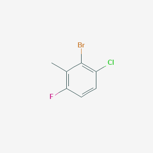 2-Bromo-1-chloro-4-fluoro-3-methylbenzene