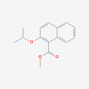molecular formula C15H16O3 B6357851 2-异丙氧基-1-萘甲酸甲酯 CAS No. 1369409-61-9