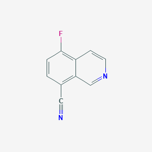 5-Fluoroisoquinoline-8-carbonitrile