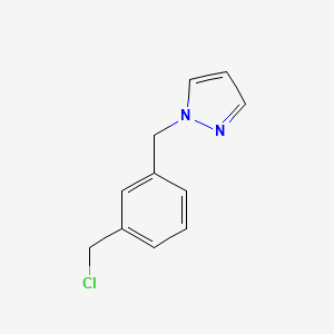 1-(3-Chloromethyl-benzyl)-1H-pyrazole