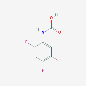 molecular formula C7H4F3NO2 B6358158 N-(2,4,5-Trifluorophenyl)carbamic acid CAS No. 1858257-05-2