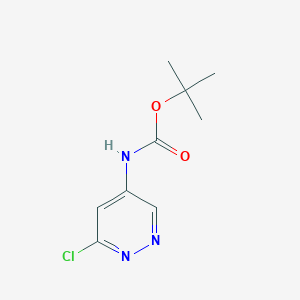 tert-Butyl N-(6-chloropyridazin-4-yl)carbamate