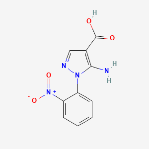 5-Amino-1-(2-nitrophenyl)-1H-pyrazole-4-carboxylic acid