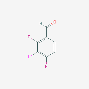 molecular formula C7H3F2IO B6358219 2,4-Difluoro-3-iodobenzaldehyde CAS No. 1806292-43-2