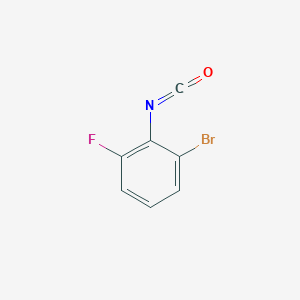 molecular formula C7H3BrFNO B6358278 2-Bromo-6-fluoro-phenylisocyanate CAS No. 1360960-48-0