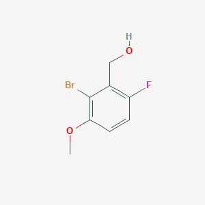 (2-Bromo-6-fluoro-3-methoxyphenyl)methanol