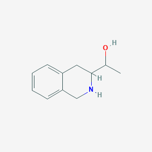 molecular formula C11H15NO B6358311 1-(1,2,3,4-Tetrahydroisoquinolin-3-yl)ethanol CAS No. 2107805-46-7