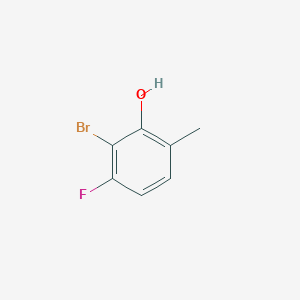 molecular formula C7H6BrFO B6358344 2-Bromo-3-fluoro-6-methylphenol CAS No. 1522001-79-1