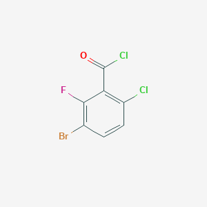 3-Bromo-6-chloro-2-fluorobenzoyl chloride