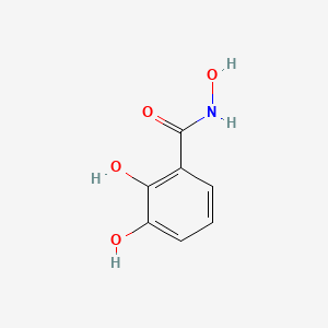 molecular formula C7H7NO4 B6358411 2,3,N-Trihydroxy-benzamide, 95% CAS No. 16053-97-7