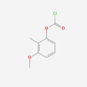 molecular formula C9H9ClO3 B6358515 3-Methoxy-o-tolyl chloroformate CAS No. 1357627-11-2