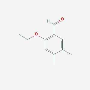 molecular formula C11H14O2 B6358597 2-Ethoxy-4,5-dimethylbenzaldehyde CAS No. 883536-34-3