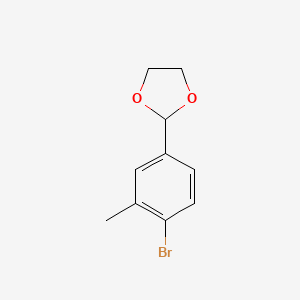 2-(4-Bromo-3-methylphenyl)-1,3-dioxolane