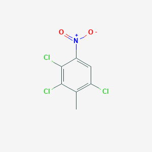 molecular formula C7H4Cl3NO2 B6358672 2,3,5-Trichloro-4-methyl-nitrobenzene, 98% CAS No. 22548-85-2