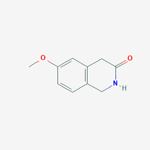 molecular formula C10H11NO2 B6358731 6-Methoxy-1,4-dihydro-2H-isoquinolin-3-one CAS No. 889944-89-2
