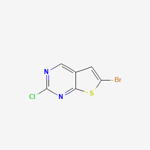 6-Bromo-2-chloro-thieno[2,3-d]pyrimidine