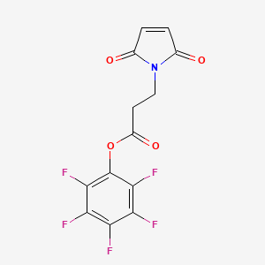 molecular formula C13H6F5NO4 B6358862 3-Maleimidopropionic acid-PFP ester CAS No. 138194-55-5