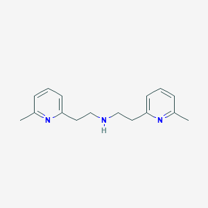 molecular formula C16H21N3 B6358888 Bis-[2-(6-methylpyridin-2-yl)ethyl]-amine CAS No. 959958-26-0