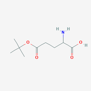 molecular formula C9H17NO4 B6359019 Dl-Glutamic acid g-t-butyl ester (H-DL-Glu(OtBu)-OH) CAS No. 2241393-62-2