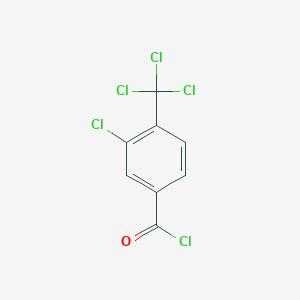 3-Chloro-4-(trichloromethyl)benzoyl chloride, 97%