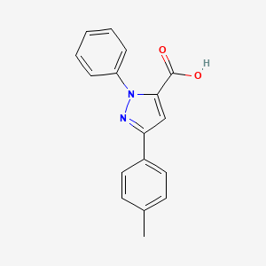 1-Phenyl-3-p-tolyl-1H-pyrazole-5-carboxylic acid