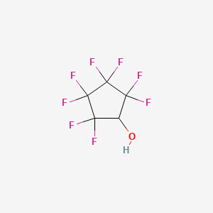molecular formula C5H2F8O B6359180 2,2,3,3,4,4,5,5-全氟环戊醇 CAS No. 16621-87-7