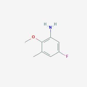 5-Fluoro-3-methyl-2-(methoxy)aniline