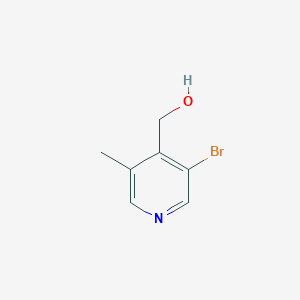 molecular formula C7H8BrNO B6359303 3-Bromo-5-methylpyridine-4-methanol CAS No. 1785583-70-1