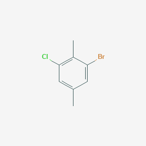 molecular formula C8H8BrCl B6359346 1-Bromo-3-chloro-2,5-dimethylbenzene CAS No. 1780808-80-1