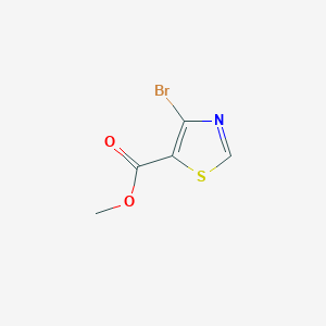 molecular formula C5H4BrNO2S B6359357 Methyl 4-bromothiazole-5-carboxylate CAS No. 1353100-73-8