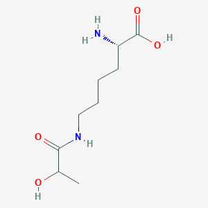 molecular formula C9H18N2O4 B6359370 H-L-Lys(Lactoyl)-OH CAS No. 928122-01-4