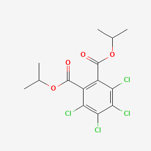 molecular formula C14H14Cl4O4 B6359397 3,4,5,6-Tetrachlorophthalic acid di(isopropyl)ester CAS No. 163656-19-7